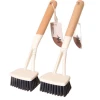 Multi-functional shoe brush, wooden handle, household tile gap scrubbing brush, floor brush, bathroom brush, long-handle cleaning toilet brush Item Picture
